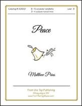 Peace Handbell sheet music cover